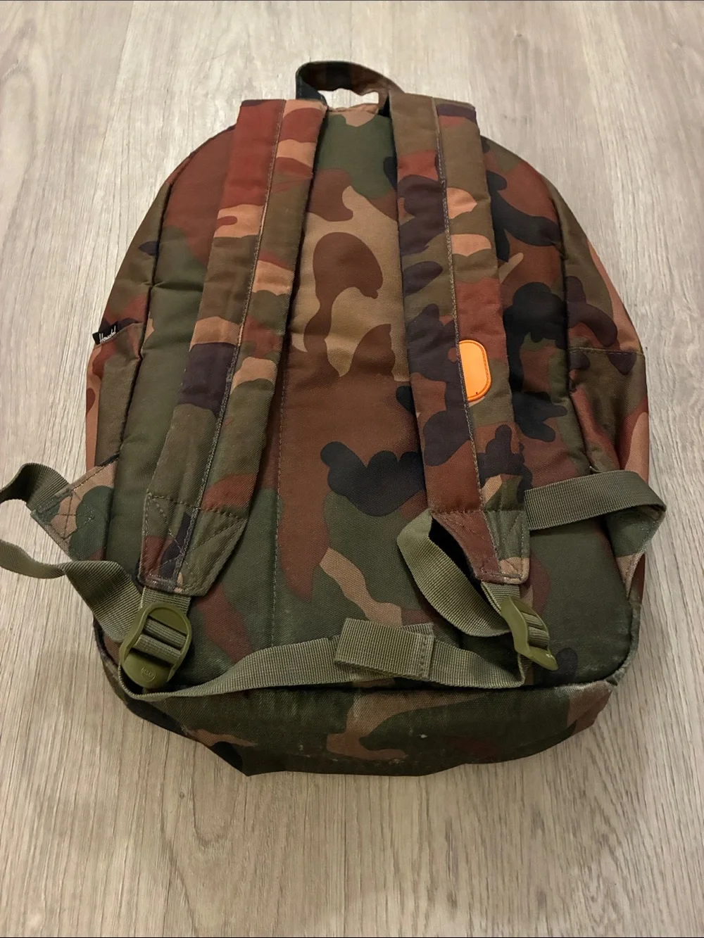 Herschel Supply Company Woodland Camo Backpack in Brown & Green